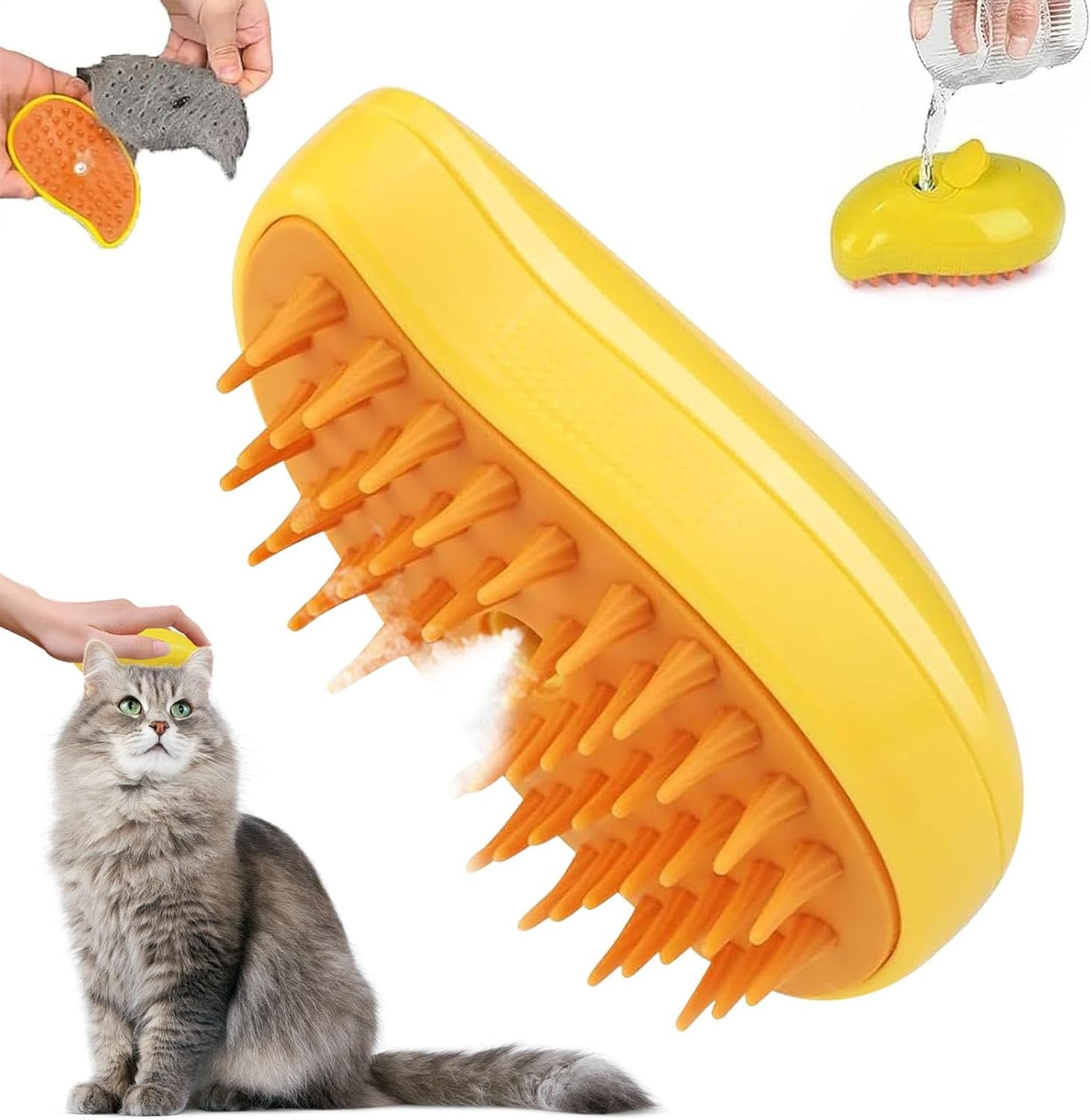 PetParadise™ Premium Steam Brush 3 in 1